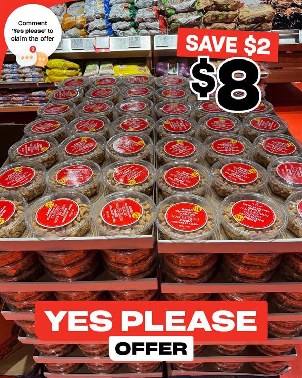 Jumbo Roasted Cashews with Salt