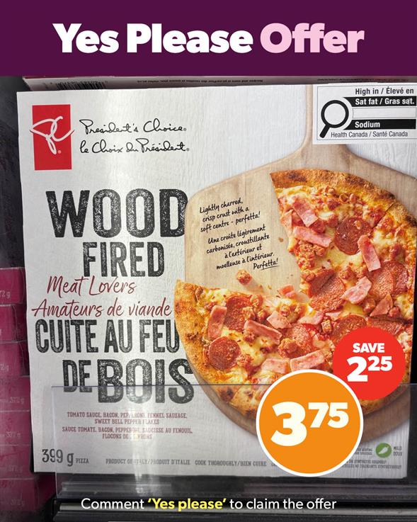 PC WOOD FIRED PIZZA