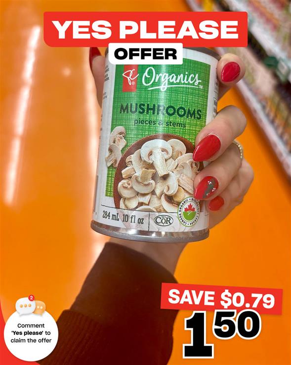 PC Organics Mushrooms